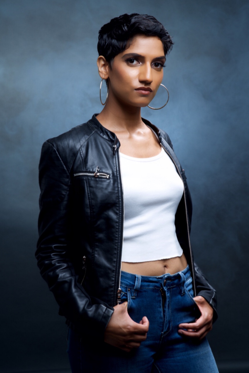 2019-09 Pallavi Leather Jacket Headshot