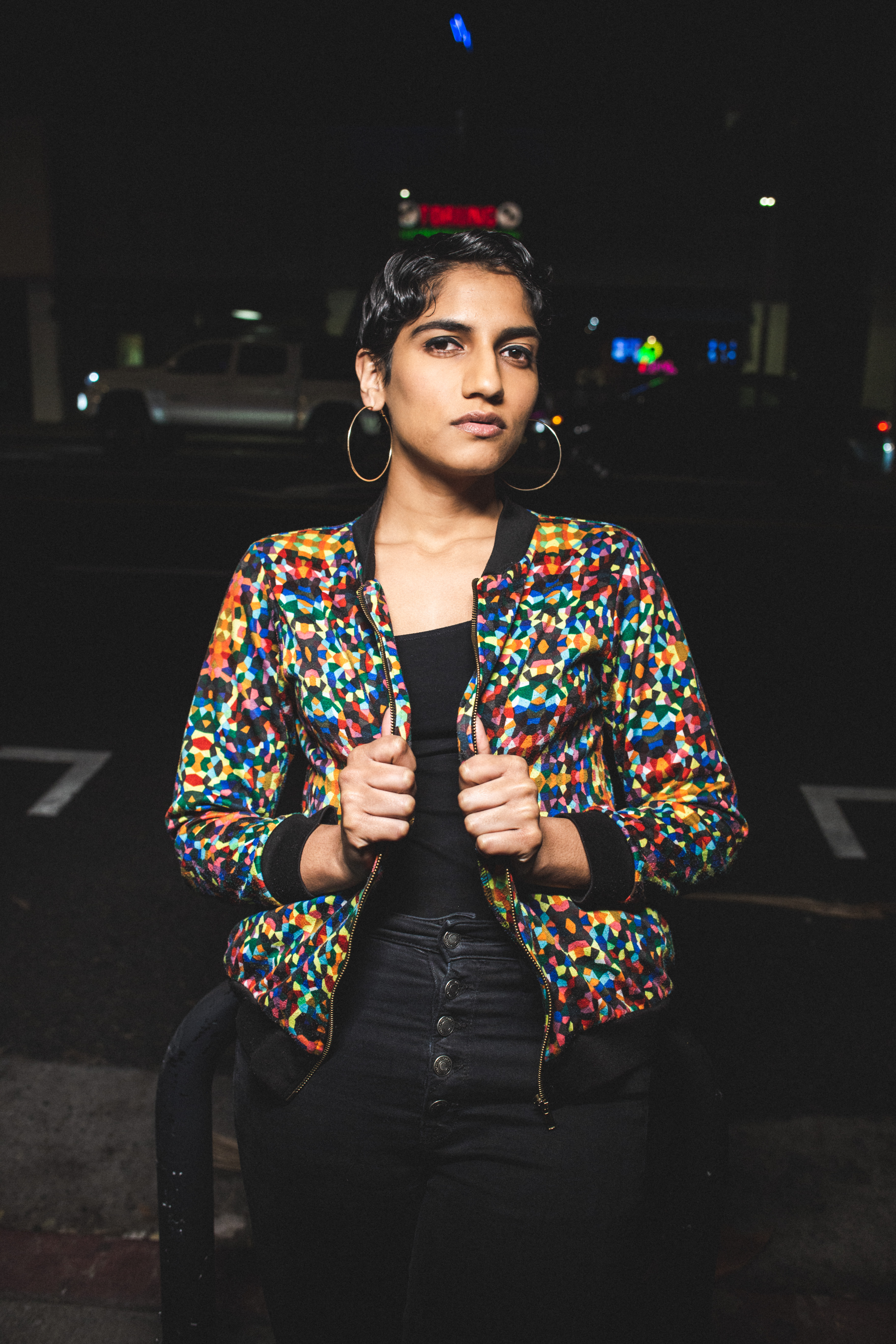 Pallavi Gunalan Colorful Jacket