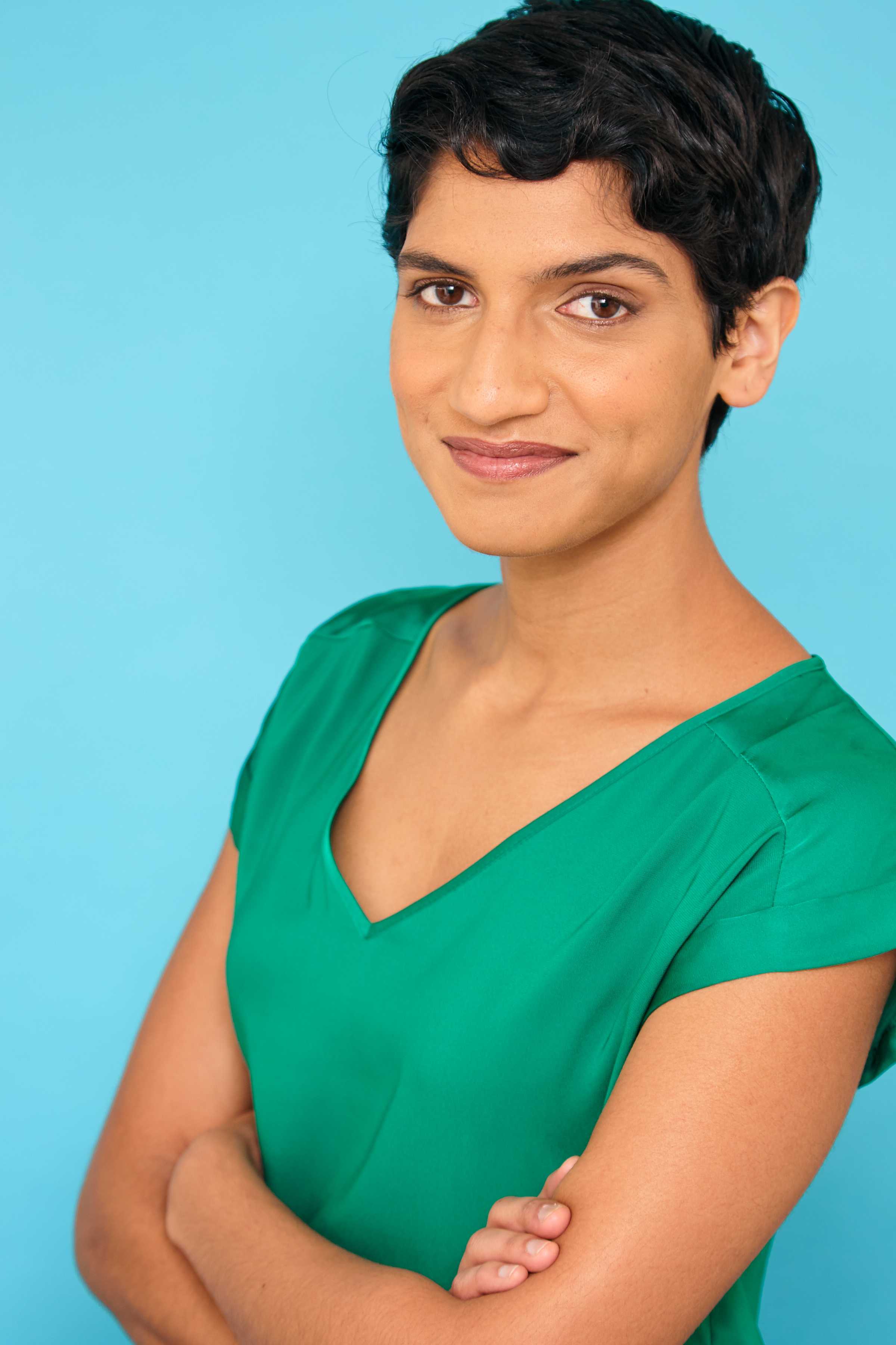 Pallavi Gunalan Headshot Green